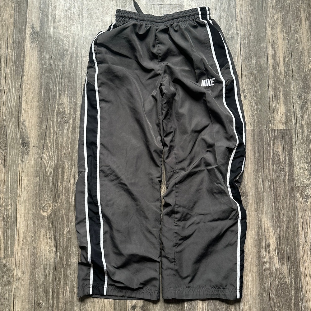 Nike Black Sweatpants with White Accents